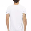 Trussardi Action White Cotton Men T-Shirt