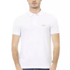 Baldinini Trend White Cotton Men Polo