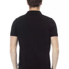 Baldinini Trend Black Cotton Men Polo Shirt