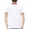 Baldinini Trend White Cotton Men Polo Shirt