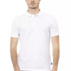 Baldinini Trend White Cotton Men Polo