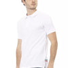 Baldinini Trend White Cotton Men Polo