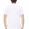 Baldinini Trend White Cotton Men Polo