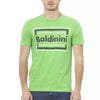 Baldinini Trend Green Cotton Men T-Shirt