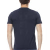 Baldinini Trend Blue Cotton Men T-Shirt