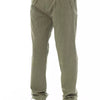 Baldinini Trend Army Cotton Men Chino