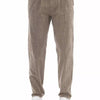 Baldinini Trend Beige Cotton Men Chino Pant