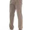 Baldinini Trend Beige Cotton Men Chino Pant