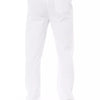 Baldinini Trend White Cotton Men Chino Pants