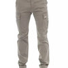 Baldinini Trend Beige Cotton Men Cargo Pants