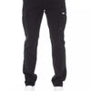 Baldinini Trend Black Cotton Men Cargo Trouser