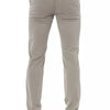 Baldinini Trend Beige Cotton Men Chino