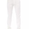 Baldinini Trend White Cotton Men Chino Pants