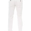 Baldinini Trend White Cotton Men Chino Pants