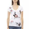 Trussardi Action White Cotton Women Top