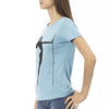 Trussardi Action Light Blue Cotton Women Top