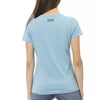 Trussardi Action Light Blue Cotton Women Top