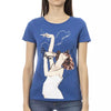 Trussardi Action Blue Cotton Women Top