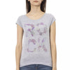 Trussardi Action Gray Cotton Women Top