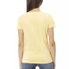 Trussardi Action Yellow Cotton Women's Top