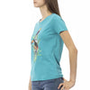 Trussardi Action Light Blue Cotton Women Top