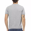 Baldinini Trend Gray Cotton Men Sweater