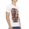 Trussardi Action White Cotton Men T-Shirt