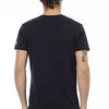 Trussardi Action Black Cotton Men T-Shirt