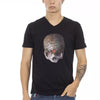 Trussardi Action Black Cotton Men T-Shirt