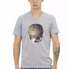 Trussardi Action Gray Cotton Men T-Shirt