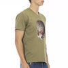 Trussardi Action Green Cotton Men T-Shirt