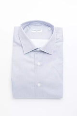 Light Blue Cotton Men Shirt