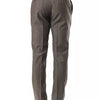 Uominitaliani Gray Wool Men Pant