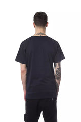 Blue Cotton Men T-Shirt