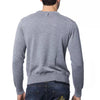 Billionaire Italian Couture Gray Merino Wool Men Sweater