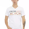 Trussardi Action White Cotton Men's T-Shirt