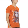 Trussardi Action "Orange Cotton Men T-Shirt"