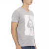 Trussardi Action Gray Cotton Men T-Shirt