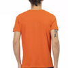 Trussardi Action "Orange Cotton Men T-Shirt"