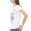 Trussardi Action Chic White Printed Tee: Summer Wardrobe Essential