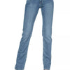 Ungaro Fever Light Blue Cotton Women Jeans