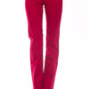 Ungaro Fever Red Cotton Women Pants