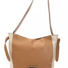 Pompei Donatella Brown Leather Women Shoulder Bag