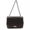 Pompei Donatella Black Leather Women Crossbody Bag