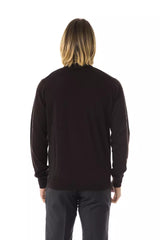 Brown Merino Men Sweater