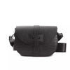 Pompei Donatella Black Leather Women Crossbody Bag