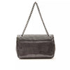 Pompei Donatella Gray Leather Women Crossbody Bag