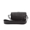 Pompei Donatella Black Leather Women Crossbody Bag