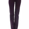 Ungaro Fever Purple Cotton Women Pants