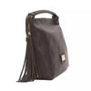 Pompei Donatella Brown Leather Women Shoulder Bag